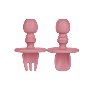 Cuchara de Silicona para Bebés, Libre de BPA, con Logotipo Personalizado, para la Primera Etapa de Alimentación, para el Aprendizaje Independiente, Utensilio para Comer para Niños Pequeños, Cubertería para la Alimentación Complementaria - Product Image 4