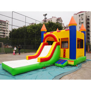 Château commercial de saut d'eau d'enfants de <span class=keywords><strong>8x4</strong></span> mètres avec le ventilateur certifié par N de <span class=keywords><strong>piscine</strong></span> du fabricant gonflable de la Chine - Product Image 1