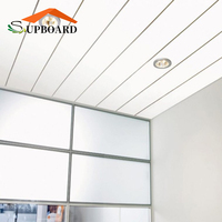 Faux plafond en PVC blanc uni de style luxueux pour l'extérieur