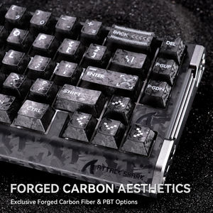 <span class=keywords><strong>Teclado</strong></span> ATTACK SHARK R68 HE de Fibra de Carbono con Gatillos Rápidos e Interruptores Magnéticos, Proveedor ATTACK SHARK en Aliexpress <span class=keywords><strong>para</strong></span> Computadoras Portátiles - Product Image 3