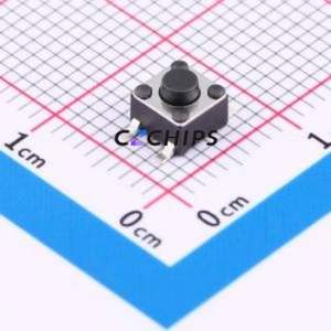 TS-4538S-K Tactile Switch SMD-4P,4.5x4.5mm Switch 2.5N Vertical Mount 4.5mm 4.5mm - Product Image 1