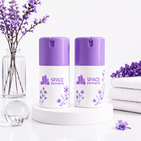 Flacon pompe à vide sans air YN605 de 50 ml à filetage direct usine pour emballage de sérum et lotion cosmétique