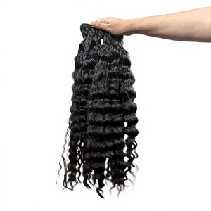 Lots de Cheveux Humains Naturels Bouclés Remy Indiens - 100% Naturels, Cheveux de Donneur Unique, Tissage Fait Main, Sans Traitement Chimique - Product Image 4