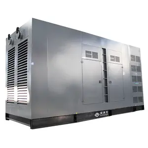 360kva 80kva 100kva 30kva 50kva hochwertiger wassergekühlter leiser dieselgenerator-satz mit 3 phasen
