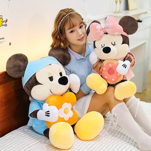 <span class=keywords><strong>Peluche</strong></span> Mickey Minnie a Forma di Ciambella, Simpatico Pupazzo di <span class=keywords><strong>Topolino</strong></span>, Accessorio in Morbido Cotone, Regalo di Compleanno per Bambini - Product Image 4