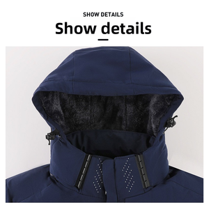 Traje de Asalto para Exteriores, Capucha Desmontable, Impermeable, Cortavientos, Transpirable, Traje de Montañismo, Forro Polar - Product Image 2