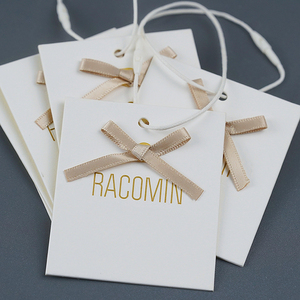 Sang trọng tùy chỉnh tông Bông tai treo <span class=keywords><strong>tag</strong></span> tái chế giấy kraft giấy treo <span class=keywords><strong>tag</strong></span> - Product Image 5