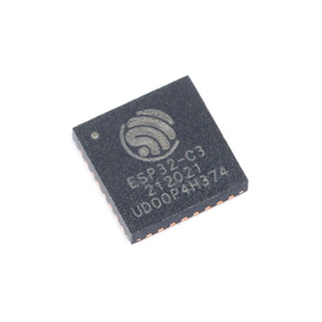 ESP32-C3 QFN-32-EP(5x5) SMD IC ESP32-C3 Series Supports 2.4 GHz Wi-Fi and BLE Low-power and Highly-integrated MCU IC ESP32-C3
