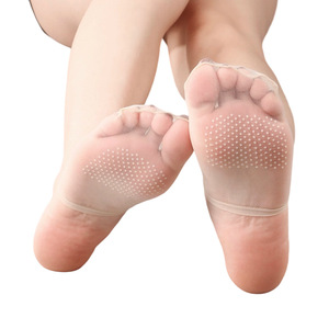 Chaussettes invisibles ultra-fines pour femmes, personnalisées en gros, antidérapantes en silicone, maille transparente, pour l'été - Product Image 4