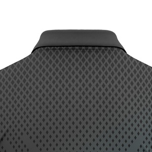 Nouveauté polo de sport imprimé personnalisé pour hommes, chemise de pickleball en polyester respirante à séchage rapide - Product Image 5