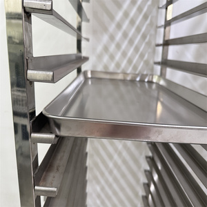 6 10 15 16 tầng thép không gỉ nướng Xe đẩy nhà bếp Giỏ hàng đa chức năng thực phẩm phục vụ xe đẩy món ăn di động Bun Pan giá - Product Image 6