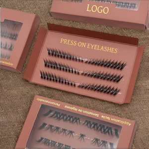 PBT Lash Trays 3D 5D Handmade 12 Rows Individual <b>Cluster</b> Eyelash Extensions for DIY Use - Product Image 2