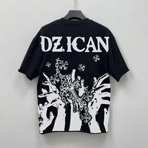 Logo personnalisé T-shirts imprimés personnalisés Poids lourd 100% coton Chemise à manches courtes Fabricant Streetwear Unisex Boxy t Shirt - Product Image 6