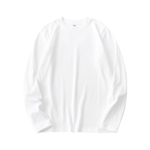 <span class=keywords><strong>Maglia</strong></span> Termica Imbottita in Velluto Tedesco da Uomo, Nuova Collezione Autunno Inverno, Girocollo a Maniche Lunghe con Trattamento Anti-piega, Tinta Unita - Product Image 4