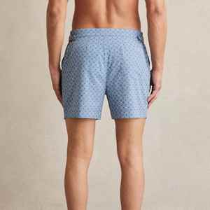 Shorts de Baño para Hombre con Diseño de Impresión Digital Personalizados OEM, Servicio de Fabricación Personalizada - Product Image 4