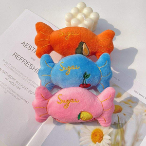 Wholesale Interactive <b>Plush</b> Dog Chew Toys Self-Pleasing Bite-Resistant Candy for Pets Relieves Boredom with Voice Making Toy - Product Image 1