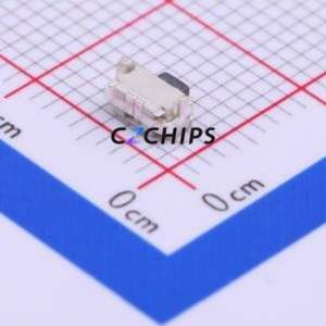 1TS003A-2400-3500A-CT Tactile Switch SMD,1.8x4.6mm Switch Single Pole Single Throw Rectangle Button 2.4N Horizontal Mount - Product Image 2