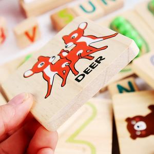 <span class=keywords><strong>Jeu</strong></span> d'Apprentissage Montessori en Bois : Lettres, Mots, Orthographe et Perles à Clipser avec Cartes Lumineuses pour Enfants - Product Image 6