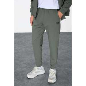 Conjunto Deportivo Haki para Hombre, Corte Estándar, Casual, Transpirable, Tela de 320g - Product Image 4