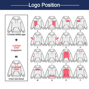 Felpe con Cappuccio Oversize da Uomo <span class=keywords><strong>in</strong></span> Cotone 100% - Felpa Streetwear Pesante con Stampa Floccata per Uomo <span class=keywords><strong>in</strong></span> Taglia XS - Candy - Product Image 5