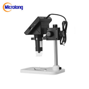 <span class=keywords><strong>Microscope</strong></span> électronique numérique stéréo LCD USB multifonction <span class=keywords><strong>portable</strong></span>, résolution vidéo 720P, éclairage à 8 LED - Product Image 4