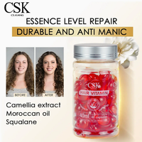 Huile Essentielle CSK Marocaine pour Cheveux Roux : Capsules Nourrissantes pour l'Amélioration du Brillance et de la Couleur des Cheveux - Personnalisation