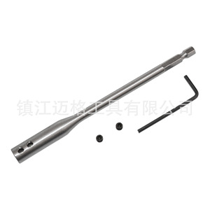 Hex Shank <b>Extension</b> <b>Rod</b> 300mm Chrome Plated Industrial Grade High Carbon Steel For Socket Bit Connector - Product Image 3