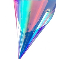 Film pelangi 26 mikron Royal Enhanted Fire Blue Chill Dichroic