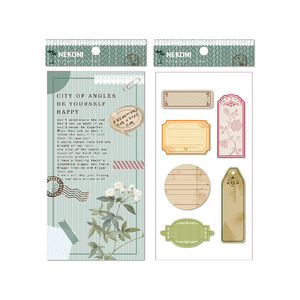 Autocollants pour Scrapbook nekri 2 pièces, étiquette esthétique originale, décoratif, pour journal à Double main - Product Image 2