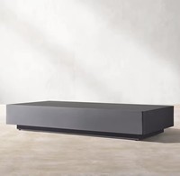 Ensemble de canapés de jardin en aluminium mobilier d'extérieur pour hôtel sofa sectionnel en métal en forme de L au bord de la piscine