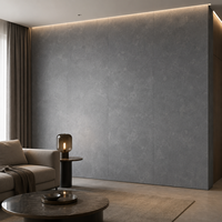 Panel de Cristal de Carbono Gris Oscuro, Sistema de Pared Comercial WYRAX