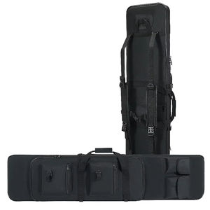 37 ''47'' Long Gun Bag Double Soft Case Backpack Tir tactique Porter des sacs à bandoulière pour accessoires de chasse - Product Image 1