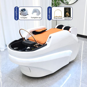 Fabbrica di personalizzazione 4D corpo pieno massaggiatore Shampoo letto di bellezza salone di bellezza lavaggio capelli Spa testa di terapia letto per il barbiere - Product Image 5