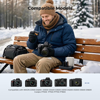 K&F Concept Convient aux Nikon D5300 D5600 D5100, Chargeur LCD 3 emplacements et ensemble de 3 batteries rechargeables EN-EL14 pour appareil photo Nikon