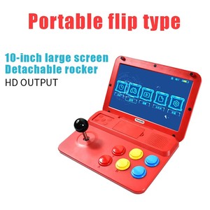 Console de jeux rétro <span class=keywords><strong>A13</strong></span> 10,1 pouces HD, console de jeux portable à bascule, joystick pliable, 4000 mAh, 32 Go, 64 Go, arcade, Wi-Fi - Product Image 6
