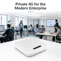 Picocell 4G FDD ENodeB intégré 2x125mW pour intérieur, PoE+, B1 B3 B7 B8, petite cellule pour un déploiement de réseau professionnel sur mesure