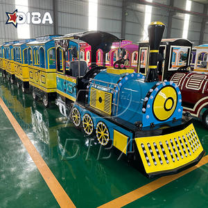 예비 부품이있는 맞춤형 색상 새로운 디자인 트랙없는 기차 쇼핑몰 Kiddie Ride 미니 트랙없는 기차 판매 - Product Image 5