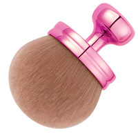 Pinceau à maquillage super doux pour le corps et le visage, avec tête en forme de champignon, pour poudre libre et blush