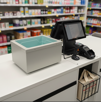 Lecteur RFID UHF intelligent ECO pour panier d'identification, communication RS232, fréquence 840-960 MHz, lecture 0-3s, Android/Win CE