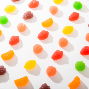 Gomitas con Forma de Frutas Surtidas de Fábrica OEM, Dulces con Sabor Afrutado, Gomitas Masticables Suaves Multicolores, Empaque Personalizado de Alta Calidad - Product Image 3