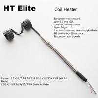 Elemen Pemanas Koil Hot Runner Fleksibel Lurus Baja Tahan Karat 230V Tipe J Thermocouple