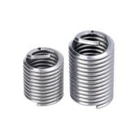 M2 M5 M6 M8 M10 Wire Thread Insert Internally Threaded Fasteners 304 Stainless Steel Thread Sheath Screw Sleeve