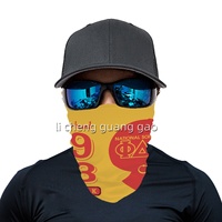 Masque de sport en tissu élastique imprimé NSPDK Sorority, personnalisé, très vendu, pour activités sportives en extérieur, avec plusieurs modes de port