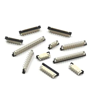 FFC FPC socket 0.5mm 4/6/8/10/12/14/16/20/24/30/34/40/50 Pin Vertical Type Ribbon Flat Connector