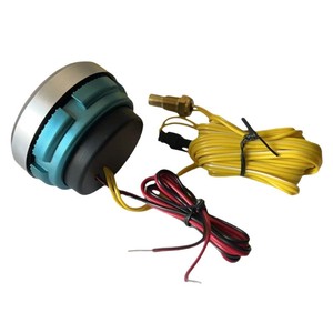 Car Water Temperature <b>Gauge</b> With Led Display Rgb Lighting For Generator Voltmeter And Temperature Monitoring - Product Image 4