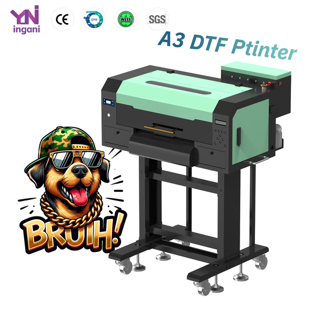 Ingani Professional Factory Dtf A3 Printer With Epsn Print Head 6 Color Have One Year After-sales Guidance Dtf Printer Machine