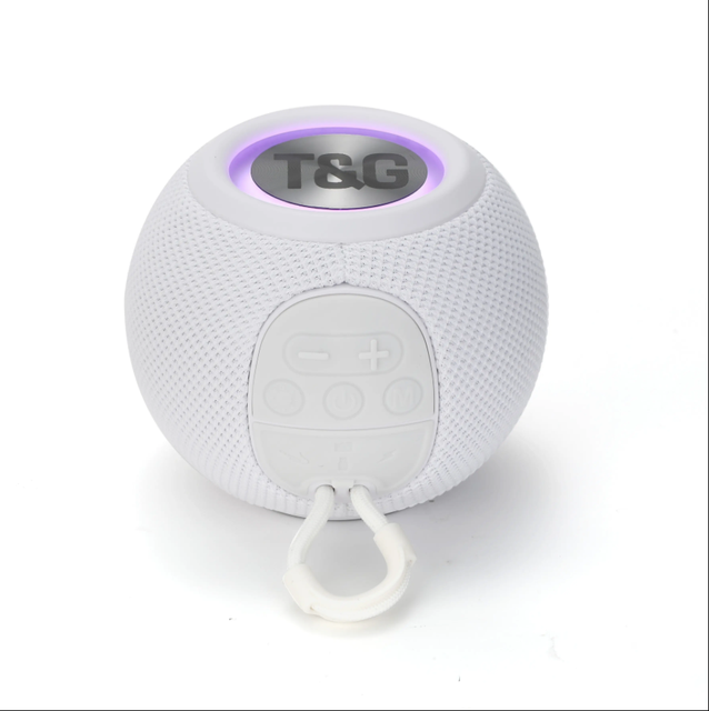 Original TG337 Latest Round Portable BT5.0 Speaker Mini Waterproof Wireless Bt Bass Outdoor Speaker