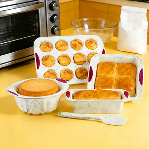 Molde de Silicona para Muffins con Fondo Cuadrado, Molde Redondo Antiadherente de Grado Alimenticio para Hornear Pasteles, Molde para Cupcakes, Canasta de Silicona - Product Image 4