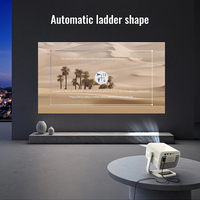 Proyector inalámbrico R2 Pro con enfoque automático y corrección trapezoidal para presentaciones de oficina sin esfuerzo