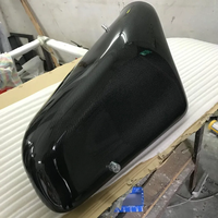 Tubulure d'admission de haute résistance de fibre du carbone 3K/boîte à air d'admission de sport Le moulage fait sur commande d'OEM partie des accessoires de voiture de fibre de carbone